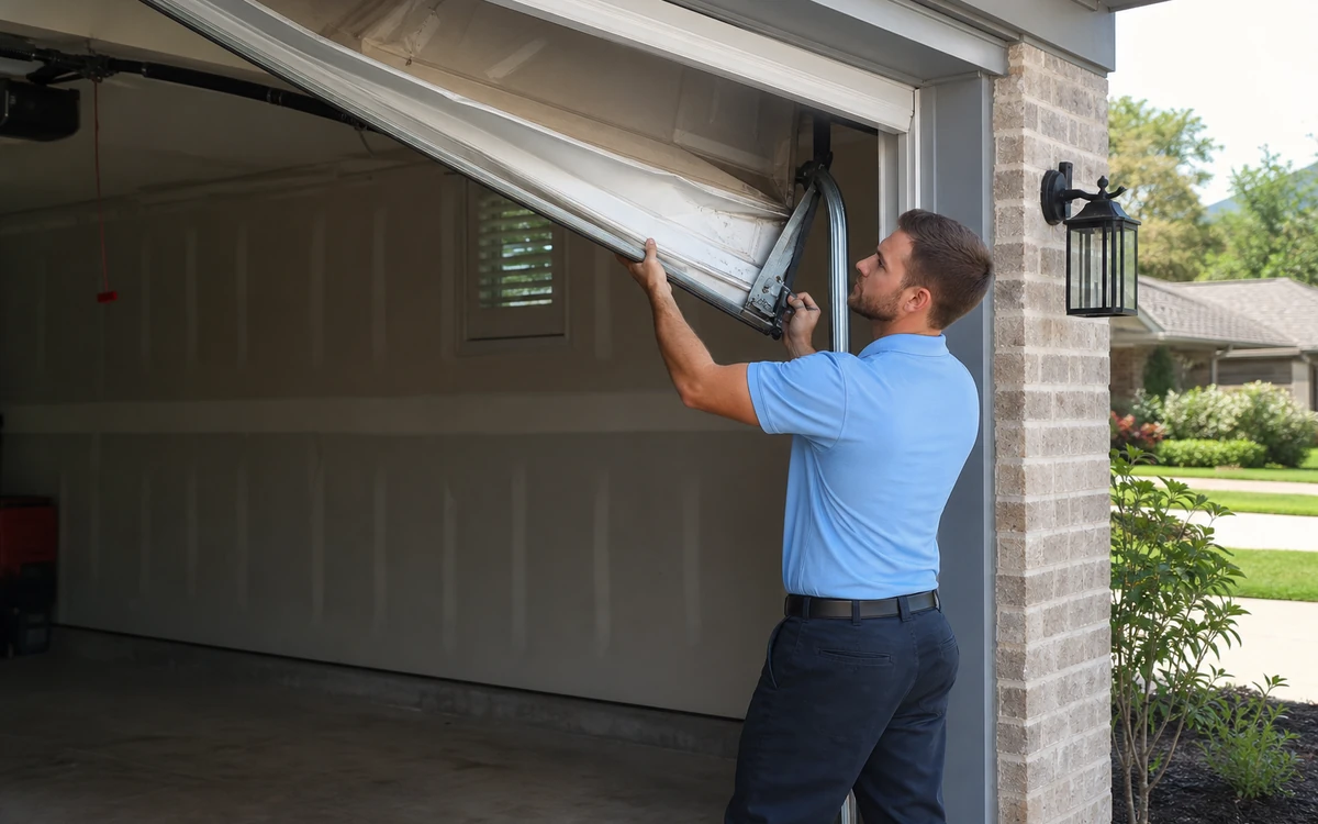Commercial Emergency Garage Door Services in Conroe Texas