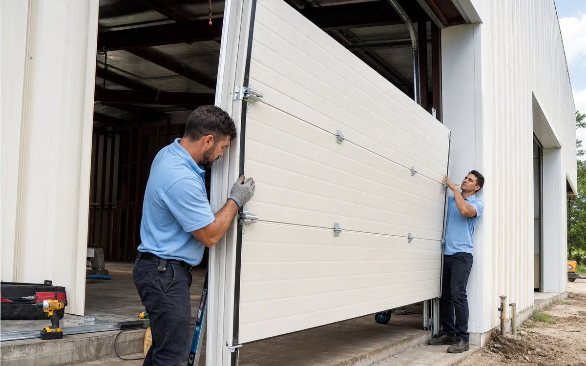 Commercial Garage Door Installation in Conroe Texas