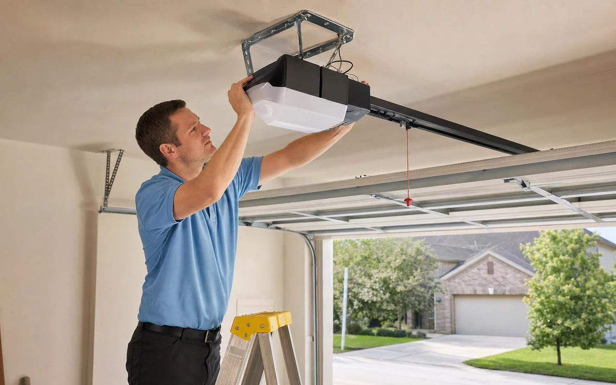 Garage Door Opener Installation in Conroe Texas