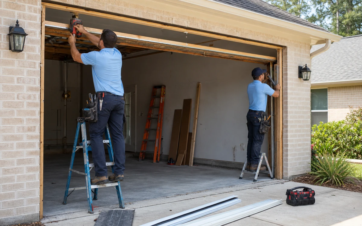 Garage Door Replacement Services in Conroe Texas