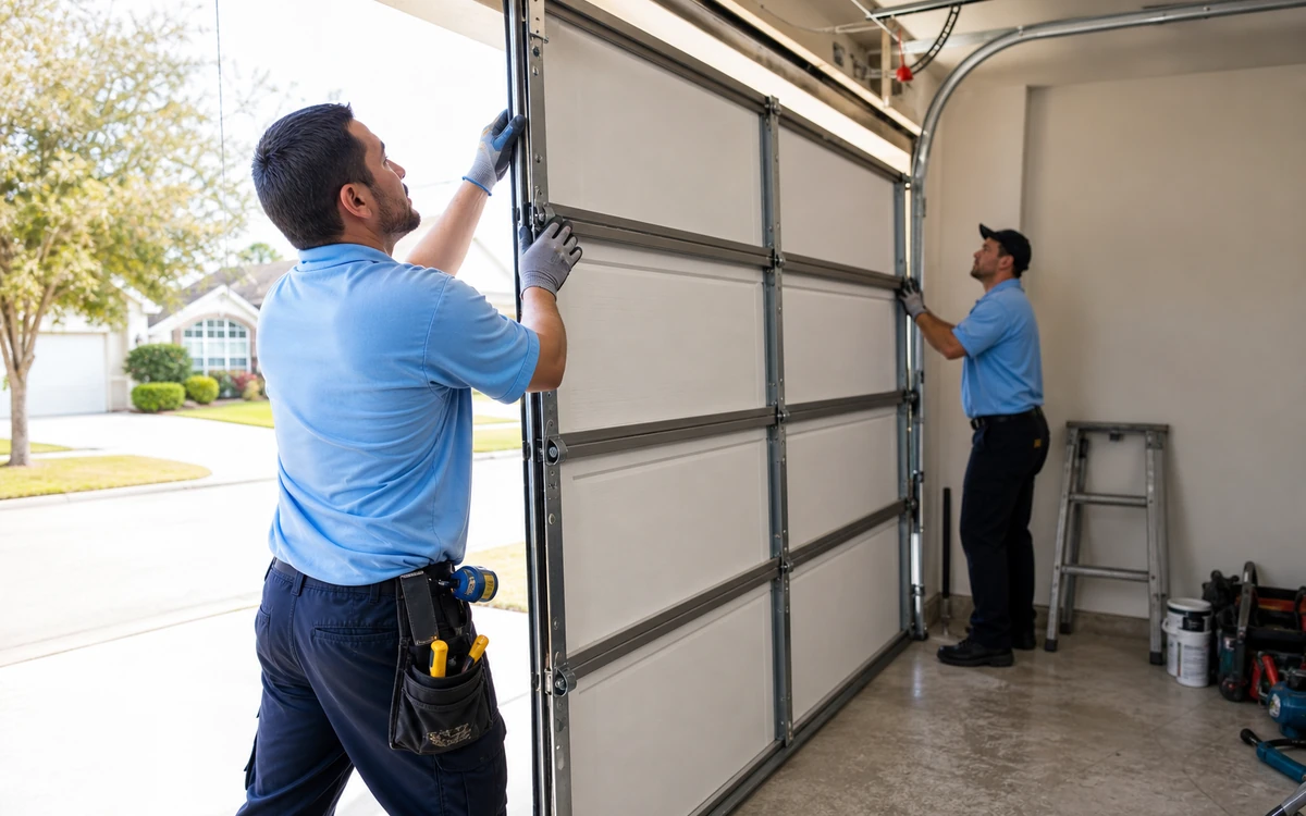 Residential Garage Door Installation in Conroe Texas