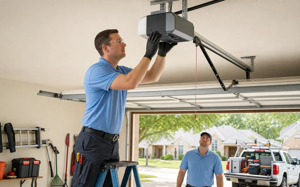 Garage Door Opener Replacement in Conroe Texas