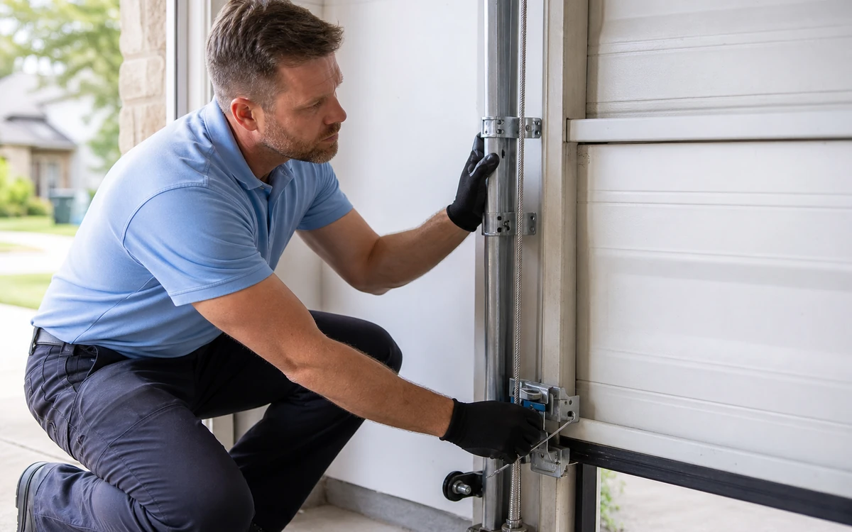 Garage Door Cables, Rollers, and Tracks in Conroe Texas