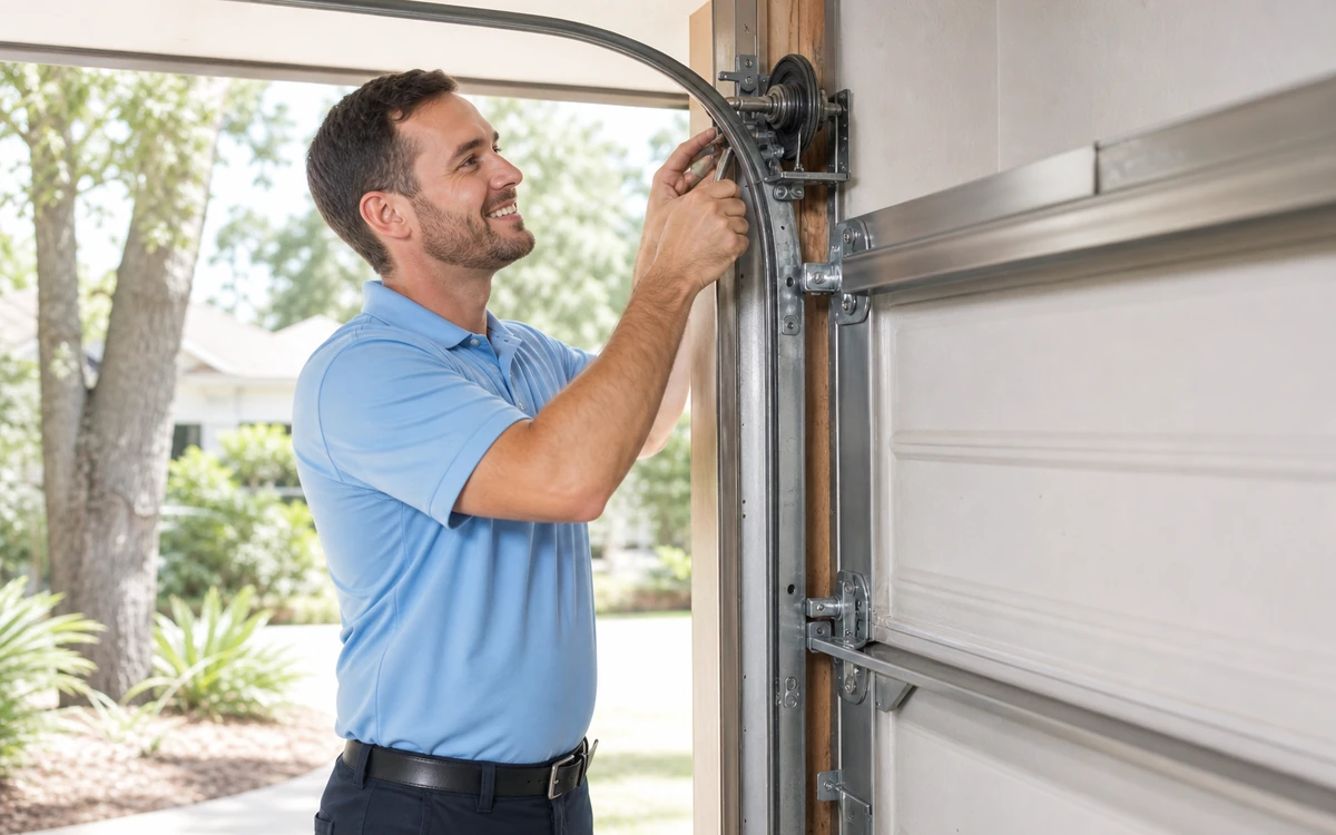 Hinges, Bearings, Drums, and Garage Door Hardware in Conroe Texas